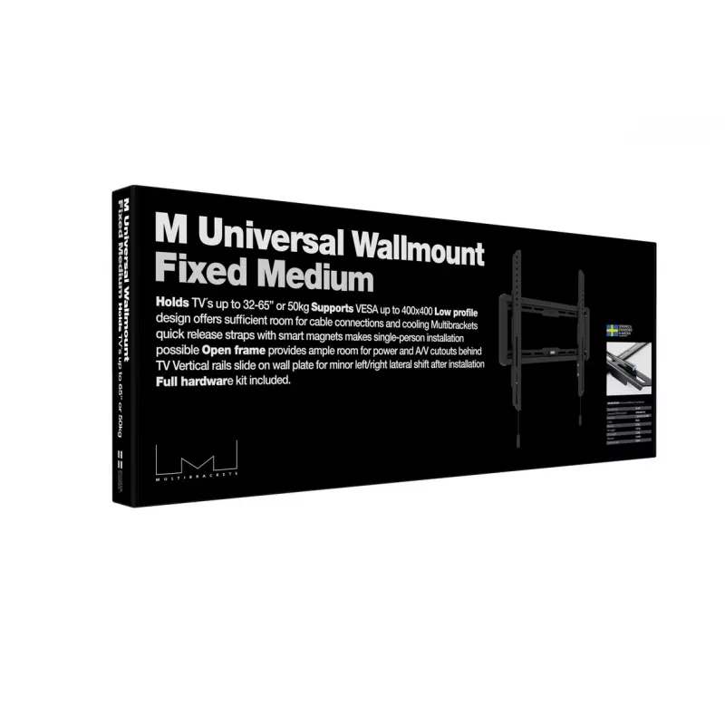Multibrackets M Universal Wallmount Fixed Medium Juoda