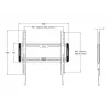 Multibrackets M Universal Wallmount Fixed Medium Juoda