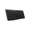 LOGITECH belaidė klaviatūra K270 - Qwerty US/Int'l