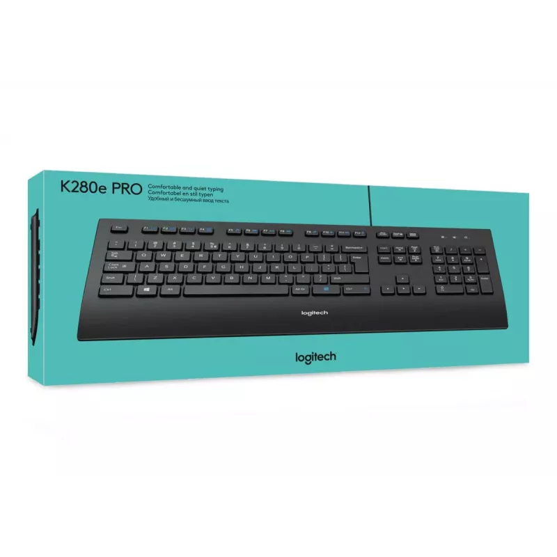 LOGITECH Laidinė klaviatūra K280e - Qwerty Us Int'l
