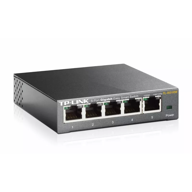 TP-Link 5-Port Gigabit Easy Smart Switch, valdomas, L2, Gigabit Ethernet (10/100/1000)