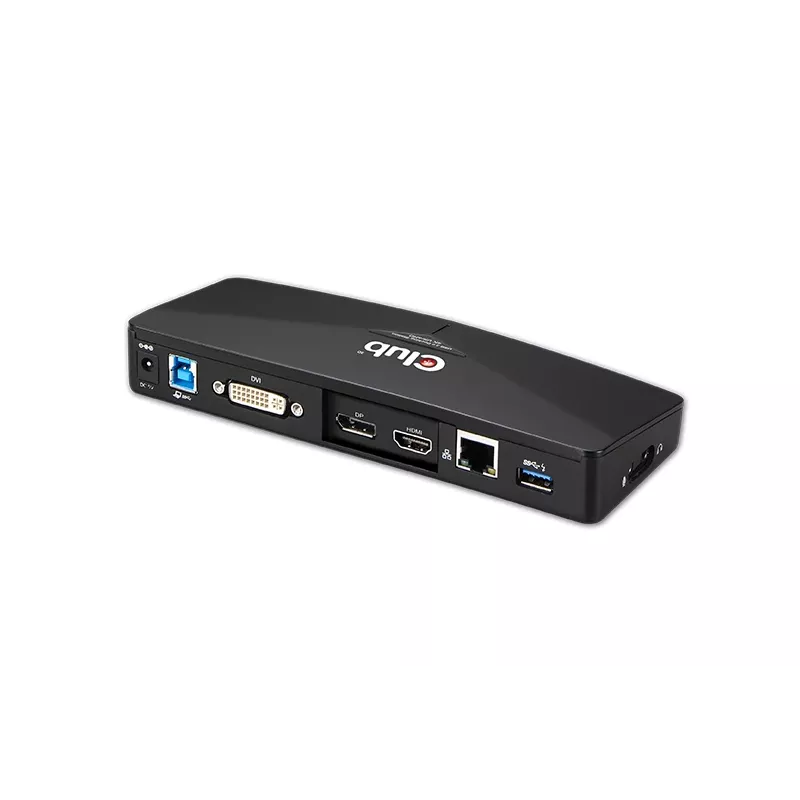 CLUB3D CSV-3103D „The Club 3D“ universali USB 3.1 Gen 1 UHD 4K dokų stotelė su DisplayLink™