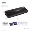 CLUB3D CSV-3103D „The Club 3D“ universali USB 3.1 Gen 1 UHD 4K dokų stotelė su DisplayLink™