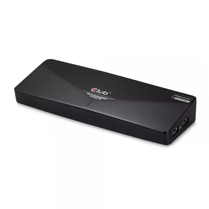 CLUB3D CSV-3103D „The Club 3D“ universali USB 3.1 Gen 1 UHD 4K dokų stotelė su DisplayLink™