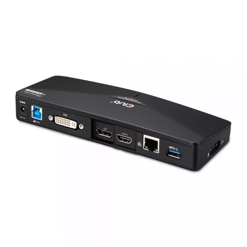CLUB3D CSV-3103D „The Club 3D“ universali USB 3.1 Gen 1 UHD 4K dokų stotelė su DisplayLink™