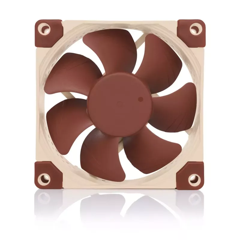 Korpuso ventiliatorius Noctua NF-A8 PWM — 80 mm, 12 V, 450–2200 RPM, 55,5 m³/h, 17,7 dB, MTBF 150000 h