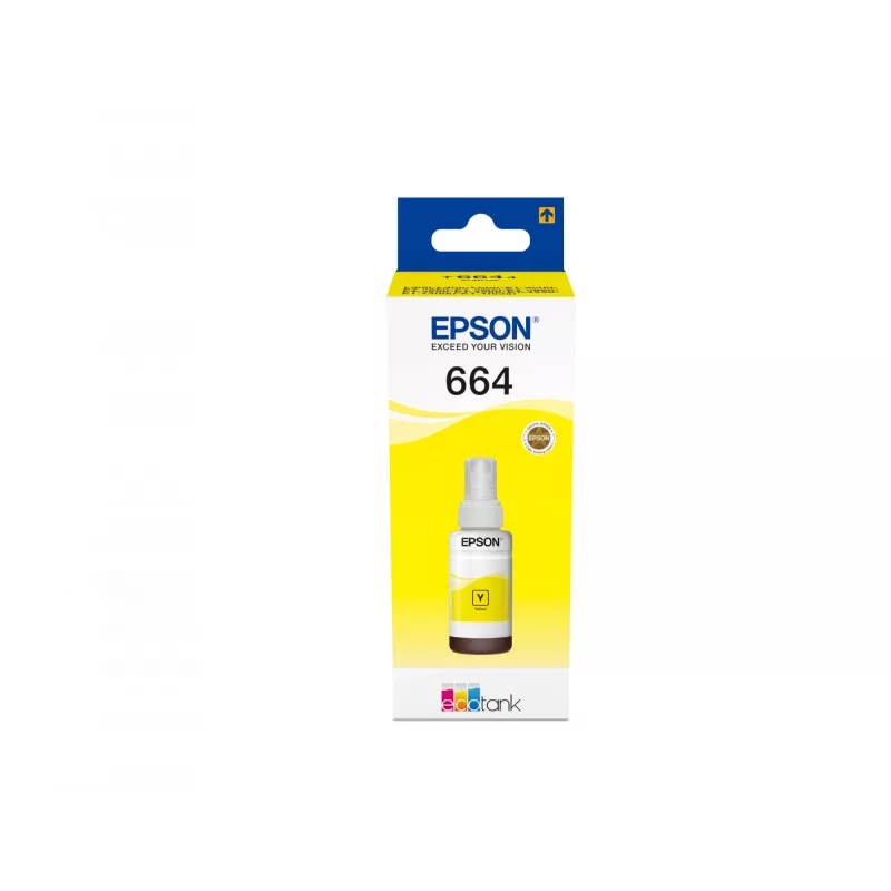 Epson 664 Ecotank geltonas rašalo buteliukas (70 ml)