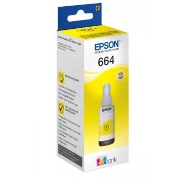 Epson 664 Ecotank geltonas rašalo buteliukas (70 ml)