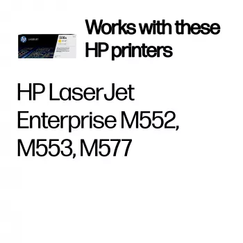 HP 508A geltonas originalus LaserJet tonerio kasetė