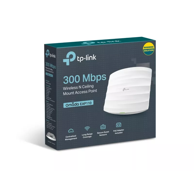 TP-Link Omada 300Mbps belaidis N prieigos taškas montavimui ant lubų