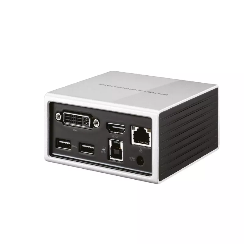 CLUB3D USB 3.2 Gen 1 4K UHD 30Hz Mini Dock stotelė itin plono dizaino