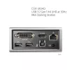 CLUB3D USB 3.2 Gen 1 4K UHD 30Hz Mini Dock stotelė itin plono dizaino