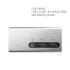 CLUB3D USB 3.2 Gen 1 4K UHD 30Hz Mini Dock stotelė itin plono dizaino