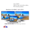 CLUB3D USB 3.2 Gen 1 4K UHD 30Hz Mini Dock stotelė itin plono dizaino