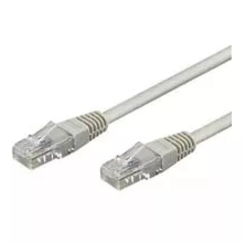 Tinklo kabelis Goobay CAT 6-100 UTP RJ-45 1 m pilkas