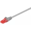 Wentronic Goobay CAT 6 komutacinis kabelis, U/UTP, pilka, 10 m - CCA vario lydinys (68444)