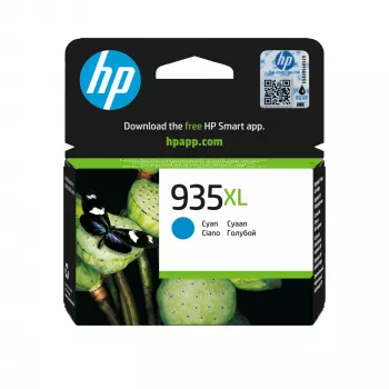 HP 935XL didelės talpos žydra originali rašalo kasetė