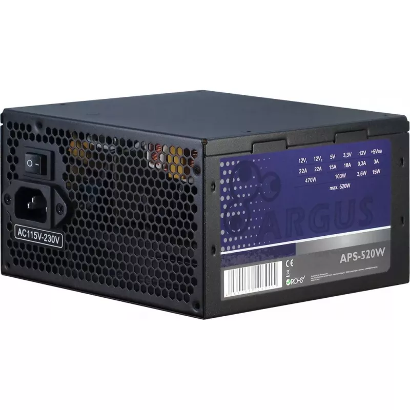 Maitinimo blokas Inter-Tech Argus APS 520 W