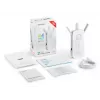 TP-LINK Extender RE450 802.11ac, 2,4 GHz / 5 GHz, 450+1300 Mbit/s, 10/100/1000 Mbit/s, Ethernet LAN (RJ-45) 1 prievadas, antenos tipas: 3 išorinės
