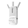 TP-LINK Extender RE450 802.11ac, 2,4 GHz / 5 GHz, 450+1300 Mbit/s, 10/100/1000 Mbit/s, Ethernet LAN (RJ-45) 1 prievadas, antenos tipas: 3 išorinės