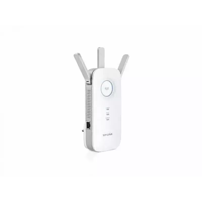 TP-LINK Extender RE450 802.11ac, 2,4 GHz / 5 GHz, 450+1300 Mbit/s, 10/100/1000 Mbit/s, Ethernet LAN (RJ-45) 1 prievadas, antenos tipas: 3 išorinės