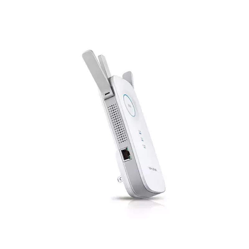 TP-LINK Extender RE450 802.11ac, 2,4 GHz / 5 GHz, 450+1300 Mbit/s, 10/100/1000 Mbit/s, Ethernet LAN (RJ-45) 1 prievadas, antenos tipas: 3 išorinės