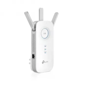 TP-LINK Extender RE450 802.11ac, 2,4 GHz / 5 GHz, 450+1300 Mbit/s, 10/100/1000 Mbit/s, Ethernet LAN (RJ-45) 1 prievadas, antenos tipas: 3 išorinės