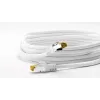 Tinklo kabelis Goobay RJ45 jungiamasis laidas CAT 6A S/FTP 1 m baltas