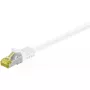 Tinklo kabelis Goobay RJ45 komutacinis kabelis CAT 6A S/FTP 2 m baltas
