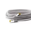 Tinklo kabelis Goobay RJ45 Patch Cord CAT 6A S/FTP 2m pilka