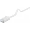 Goobay 95155 tinklo kabelis Cat6 U/UTP (UTP) baltas, 7 m, RJ-45 su paauksuotais kontaktais