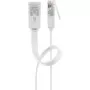 Goobay 95155 tinklo kabelis Cat6 U/UTP (UTP) baltas, 7 m, RJ-45 su paauksuotais kontaktais