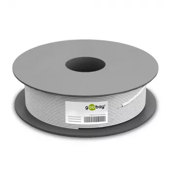 Tinklo kabelis Goobay 96094 pilkas 100 m Cat6a S/FTP
