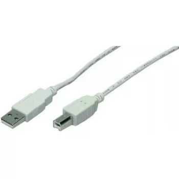 USB laidas LogiLink 5m USB 2.0 USB A Mini-USB B Pilkas