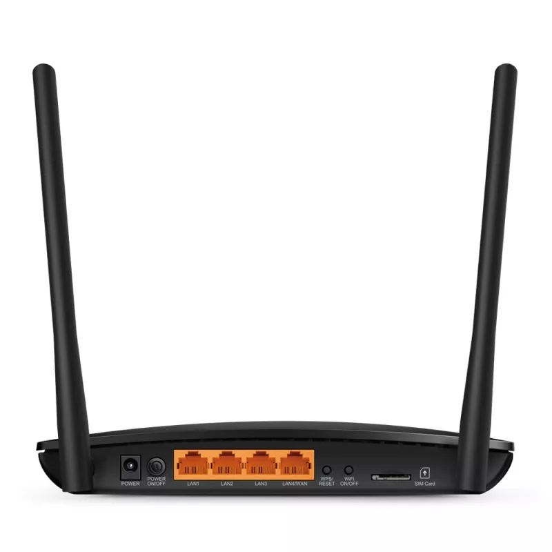 TP-Link Archer MR200 belaidis maršrutizatorius Fast Ethernet Dviejų juostų (2,4 GHz / 5 GHz) 4G Juodas