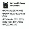 HP 302XL didelės išeigos juoda originali rašalo kasetė, juoda, 1 vnt., 430 puslapių