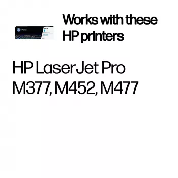 Tonerio kasetė HP CF411A M452DN 2300 puslapių, žydra