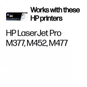 HP 410A Original LaserJet juoda kasetė, 2300 puslapių, juoda, 1 vnt.