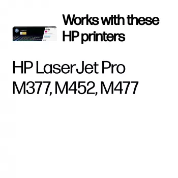 Kasetė su toneriu HP Magenta 410A CF413A 2300 puslapių