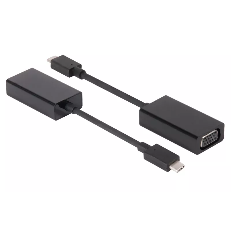 USB 3.1 Type C į VGA aktyvus adapteris CLUB3D CAC-1502