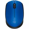Logitech M174 pelė RF belaidė optinė 1000 DPI, mėlyna