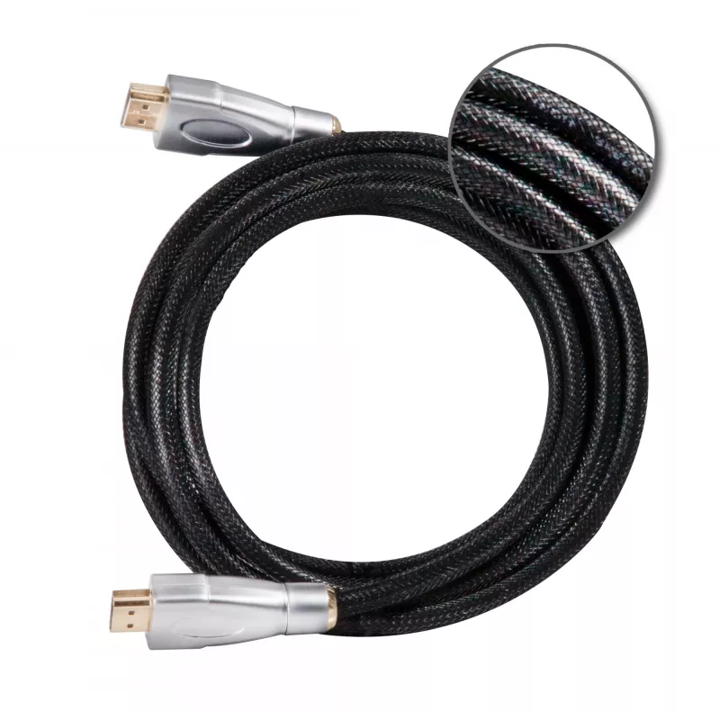 CLUB3D HDMI 2.0 laidas 3 metrai UHD 4K/60Hz 18Gbps sertifikuotas aukštos spartos