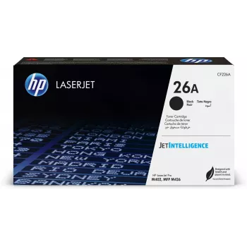 HP 26A Original LaserJet juodas kasetė, 3100 puslapių, juoda, 1 vnt.