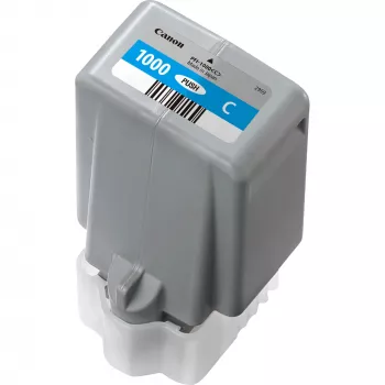 Canon PFI-1000C žydra rašalo kasetė