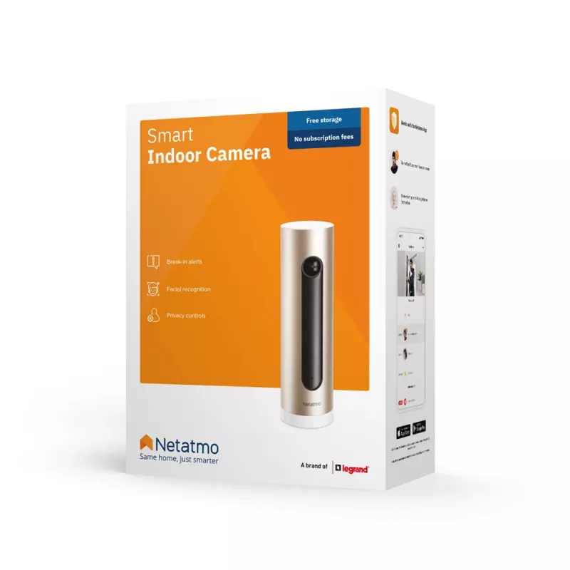 Netatmo Welcome IP apsaugos kamera Vidaus 1920 x 1080 pikselių Stalas