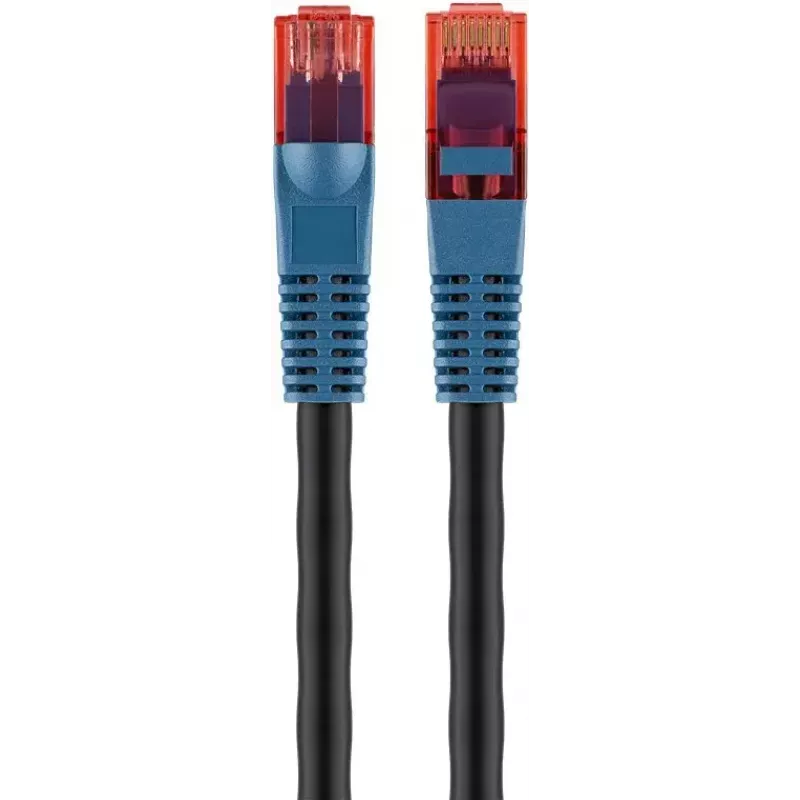 Tinklo kabelis Goobay 94392 RJ-45 Cat6 20 m Juodas