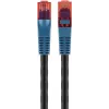 Tinklo kabelis Goobay 94397 RJ-45 Cat6 75 m Juodas