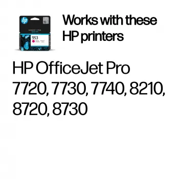 Kasetė HP Tinte 953 F6U13AE Magenta