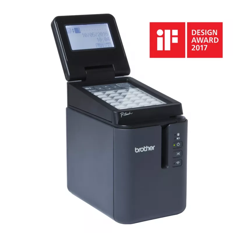 Brother PT-P950NW etikečių spausdintuvas Terminis perdavimas 360 x 360 DPI 60 mm/s Laidinis ir belaidis Ethernet LAN TZe Wi-Fi
