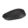 Belaidė optinė pelė Logitech B170 RF, tinkanti abiem rankoms, 3 mygtukai, juoda, 10 m atstumas, iki 12 mėnesių baterijos veikimo laikas